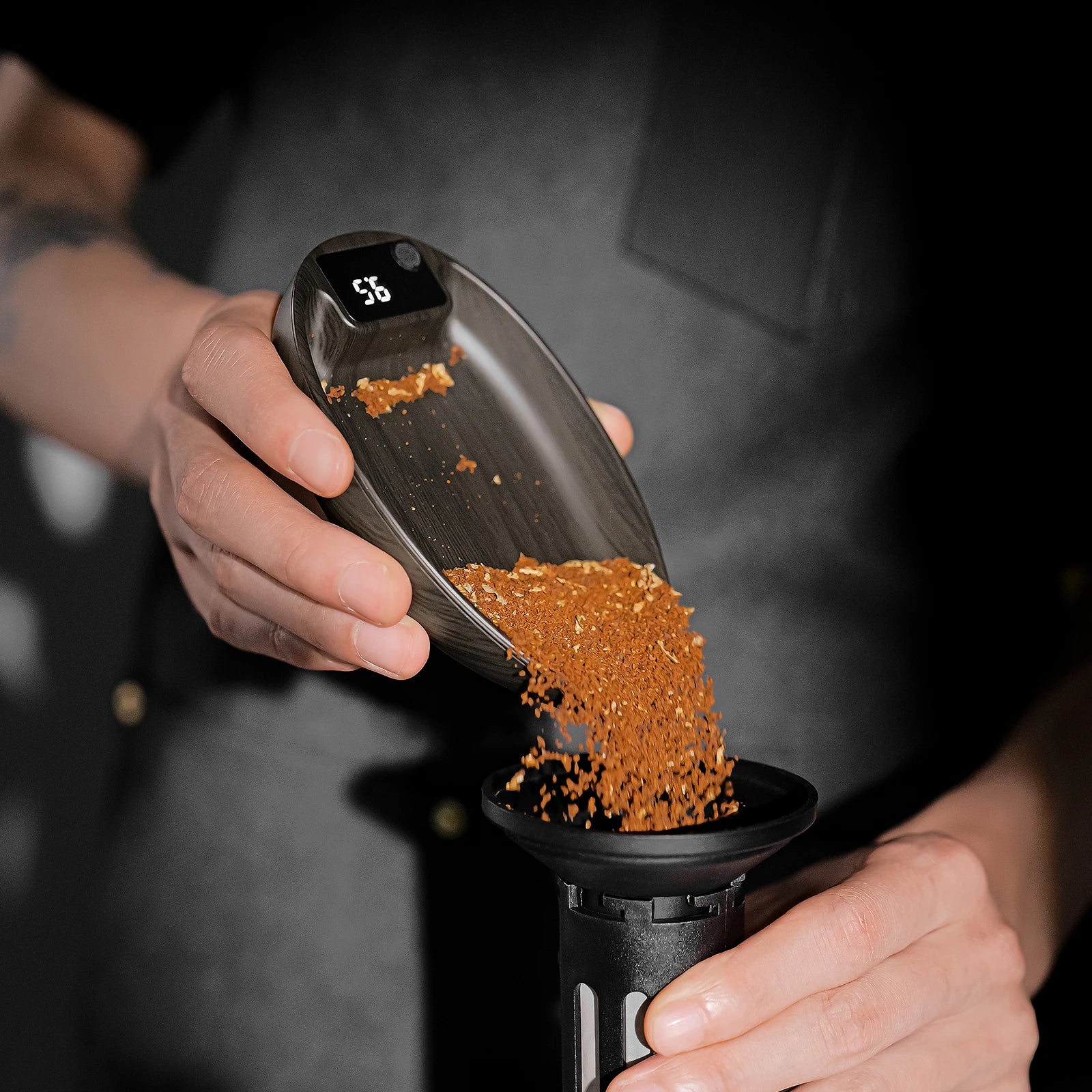 MVE Kaffeewaage mit Timer, präzises integriertes Design mit Timer für Espresso