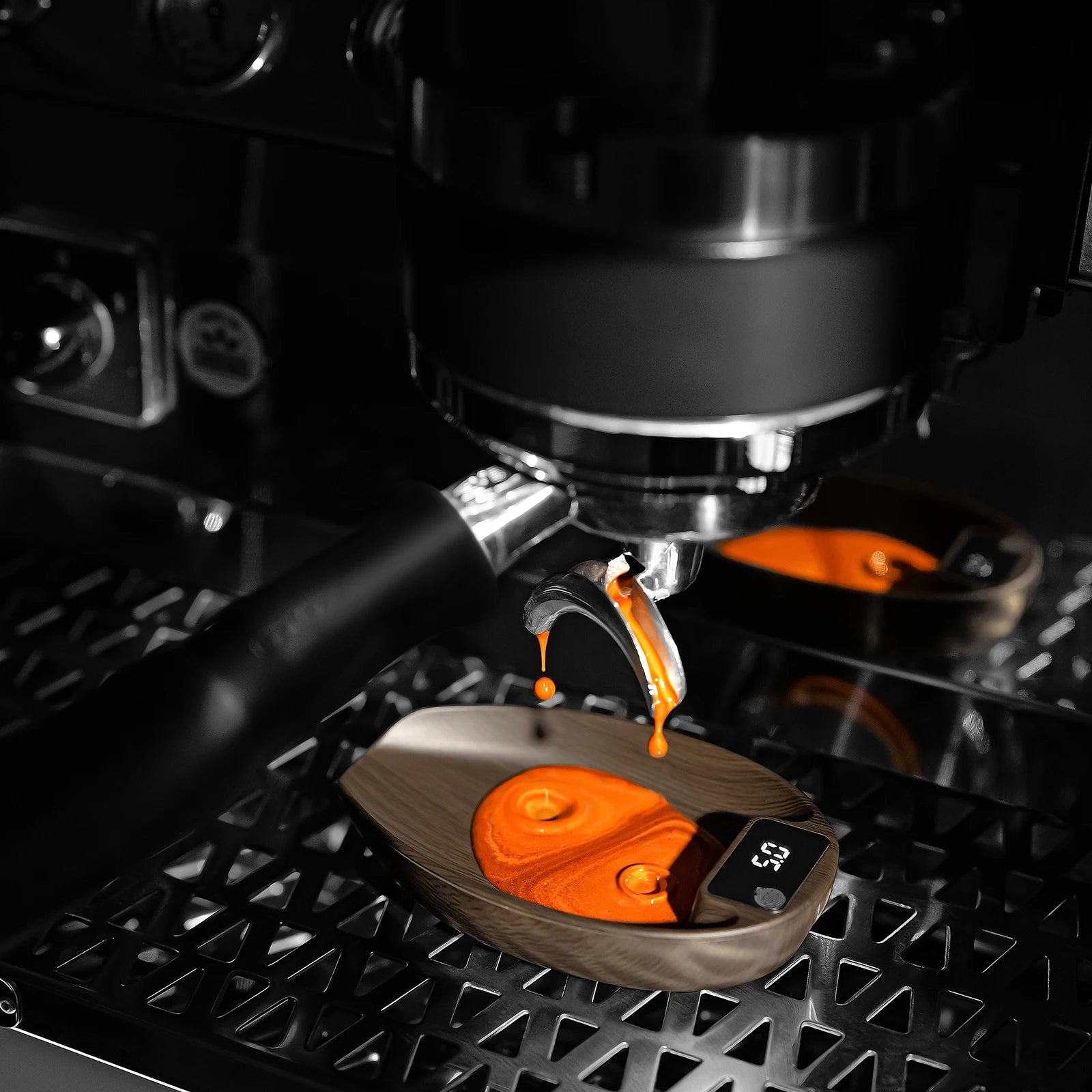 MVE Kaffeewaage mit Timer, präzises integriertes Design mit Timer für Espresso